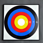 3 Inch Round Permanent Color-Code Dot Sticker, White Color Coding Label