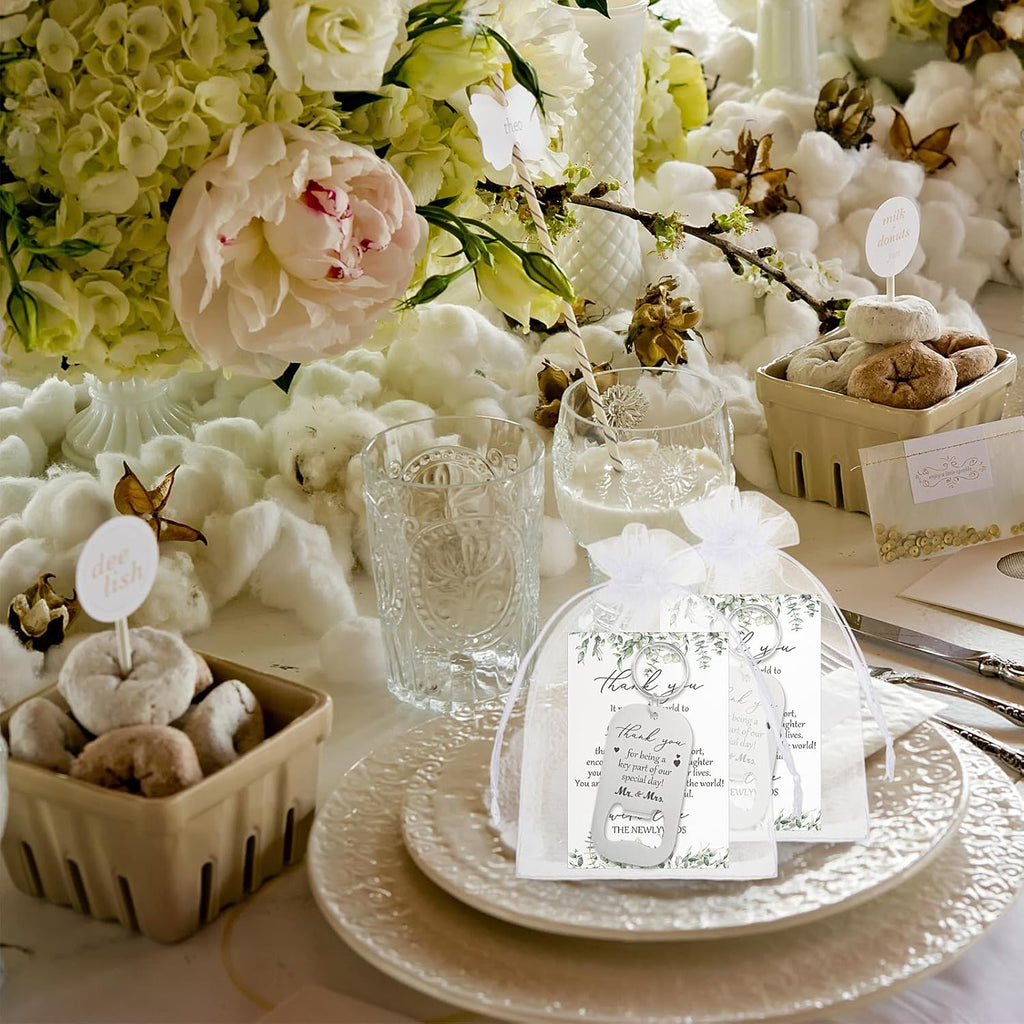 50 Sets Wedding Favors for Guests, Thank You Gifts for Guests