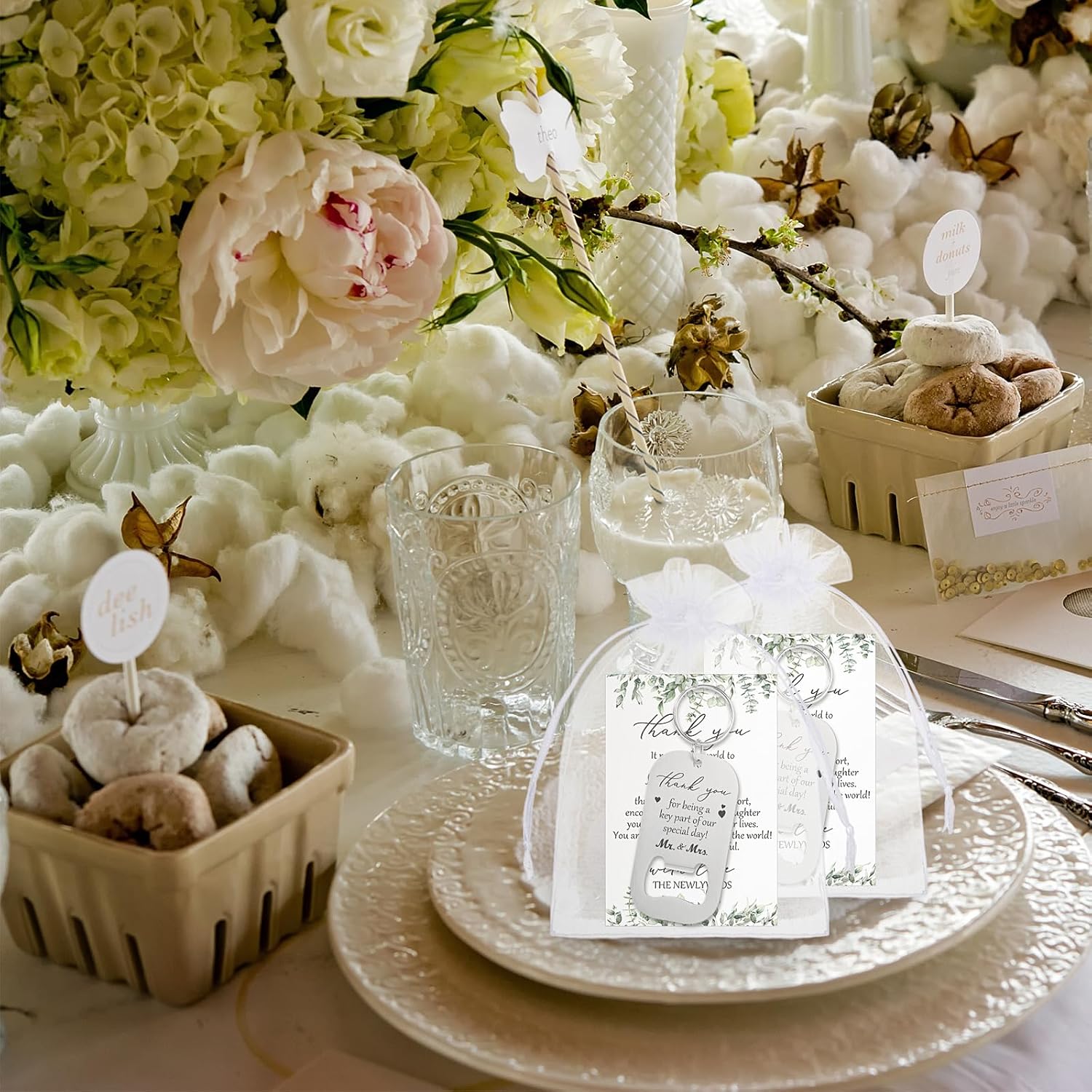 50 Sets Wedding Favors for Guests, Thank You Gifts for Guests