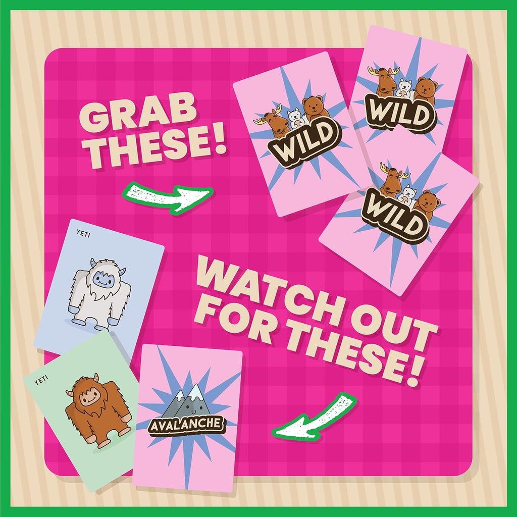 Moose Match Mayhem - by Taco Cat Goat Cheese Pizza – A Wild Adventure, Speed-Matching Card Game! Easy, Fast and Fun