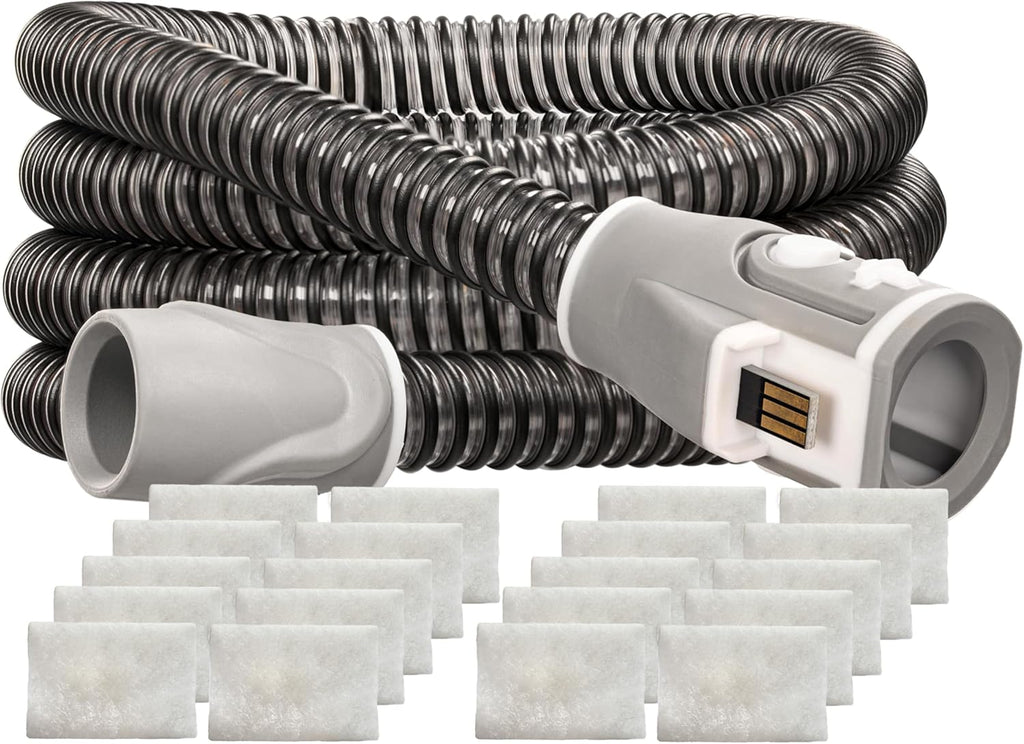 CPAP Tube Kit for Airsense 10-20 CPAP Filters and 6 Foot Heated CPAP Tube, Compatible with Airsense 10 and Aircurve