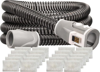 CPAP Tube Kit for Airsense 10-20 CPAP Filters and 6 Foot Heated CPAP Tube, Compatible with Airsense 10 and Aircurve