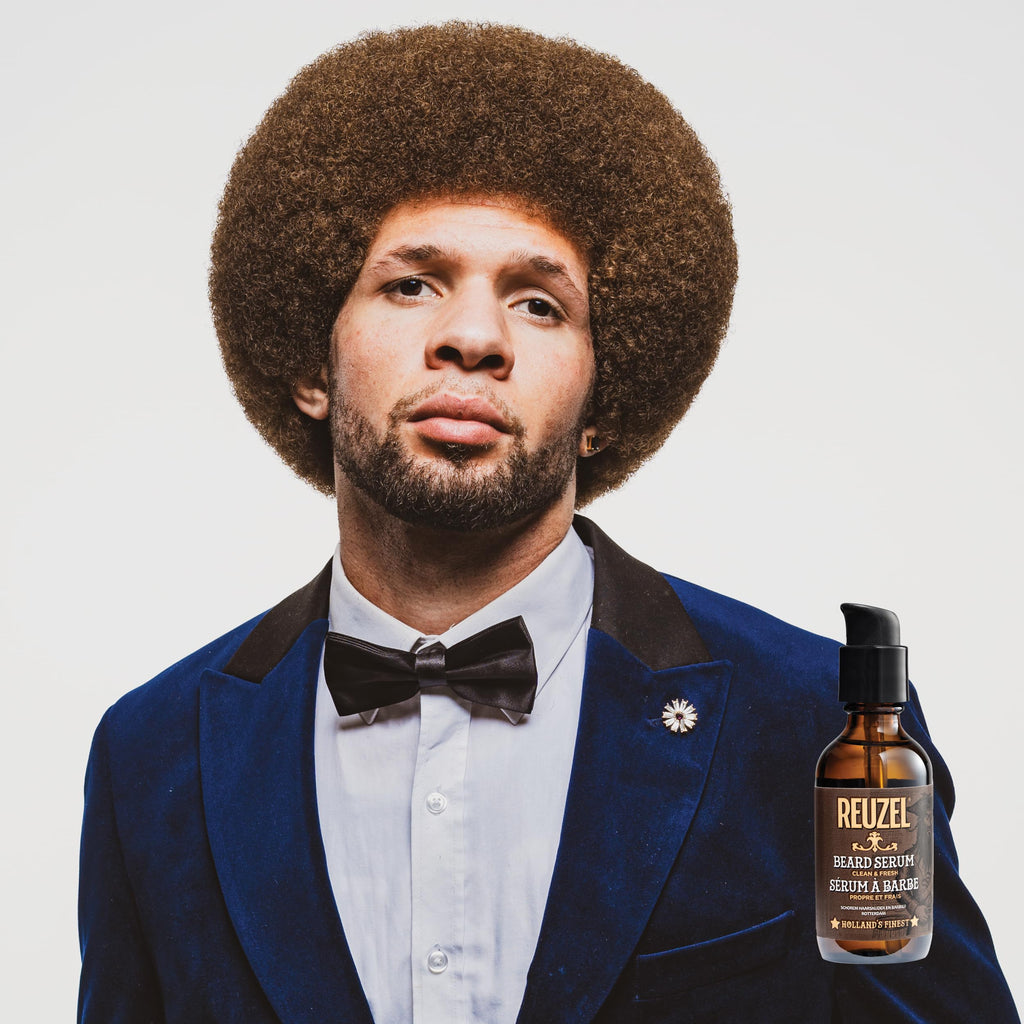 Clean & Fresh Beard Serum, Hydrating, Non-Comedogenic, Natural, Non-Greasy Finish, Light Citrus Mint Scent