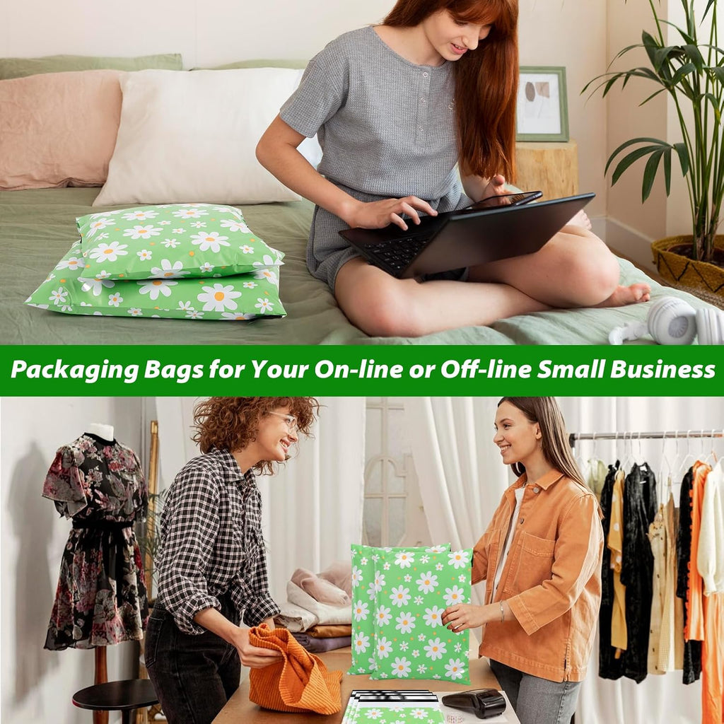 Poly Mailers 10x13, 50PCS Waterproof Shipping Bags, Self-Sealing Mailers Poly Bags, Thick Mailing Envelopes Bulk