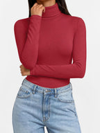 Womens Turtleneck Tops Winter Clothes