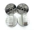 Tovyvw Pack of 4 Universal Range Oven Gas Stove Knobs Control Button Replacement Part New