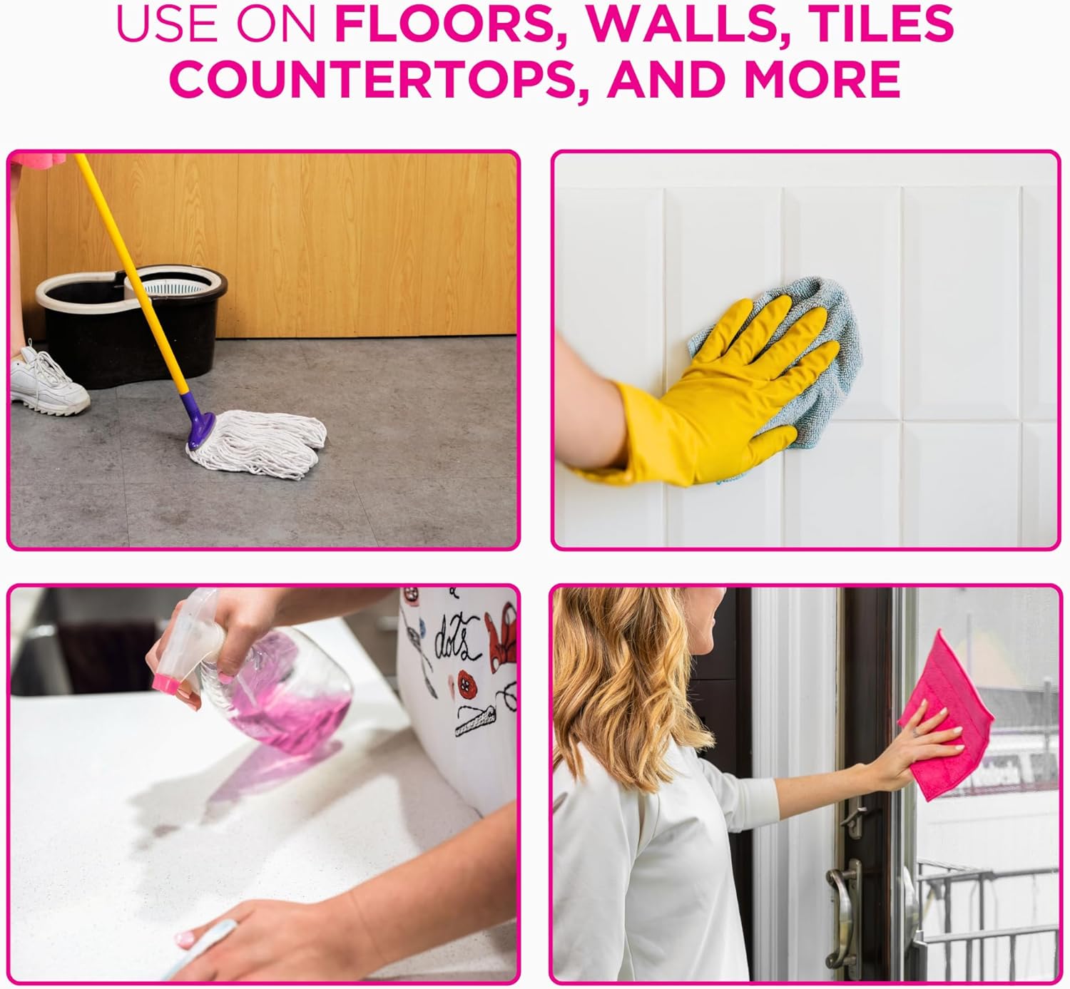 The Pink Stuff - The Miracle All Purpose Floor Cleaner 33.8fl oz