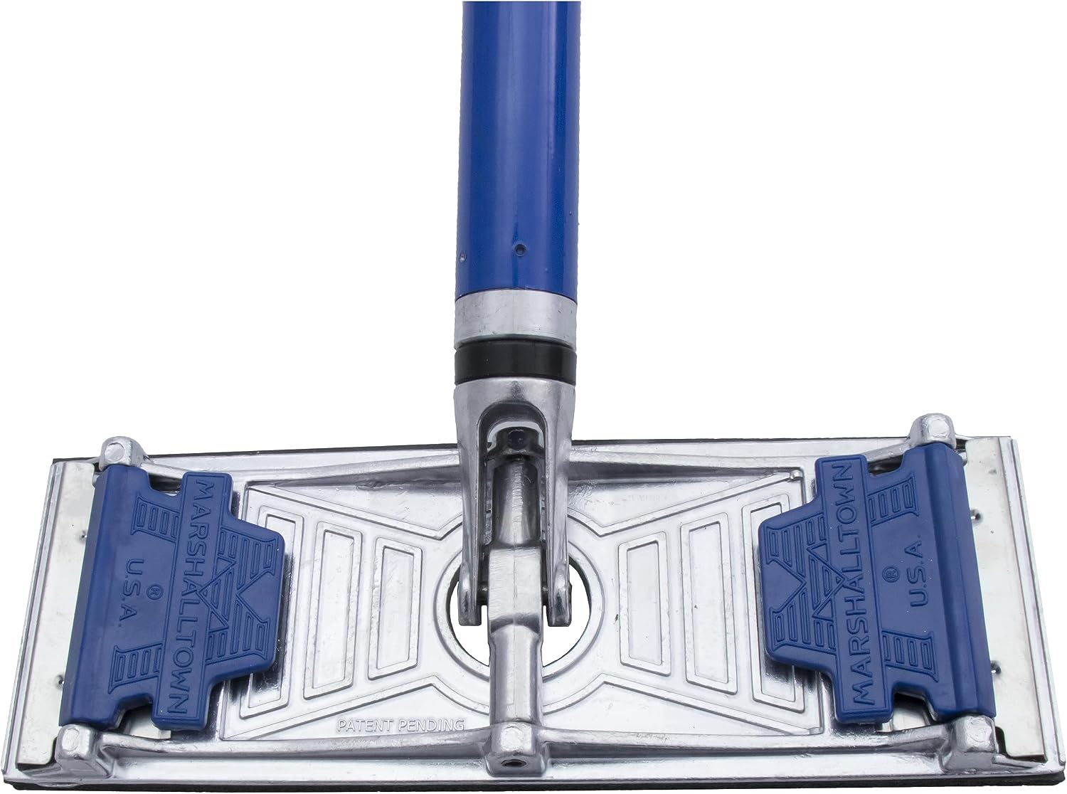 Pole Sander, 48 Inch Aluminum Handle, Drywall Sander | No-Slip Swivel Head, Quick-Change Clamps, Sands Drywall Joints