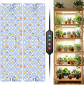 Full Spectrum 384 LEDs Grow Lights, 24W Plant Grow Lights for Indoor Plants with Daisy Chain Function, Sunlike