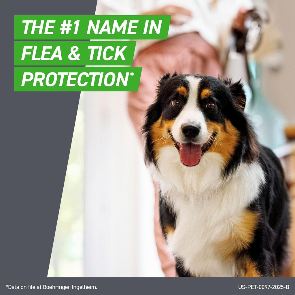 Plus Flea & Tick Spot Treatment for Small Breed Dogs 5-22 lbs. (Orange) Count of 3