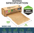 HexcelWrap Mini Honeycomb Packing Paper - Natural, 12" x 300'