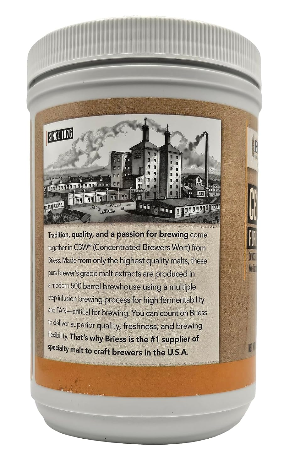 Learn To Brew B8-IS5X-KJH8 Briess Liquid Malt Extract Golden Light for Homebrew