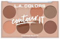 I Heart Makeup Contour Palette, Medium-Deep, 1.04 Ounce