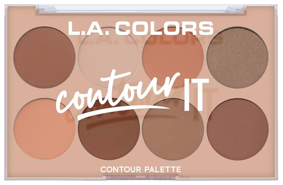 I Heart Makeup Contour Palette, Medium-Deep, 1.04 Ounce