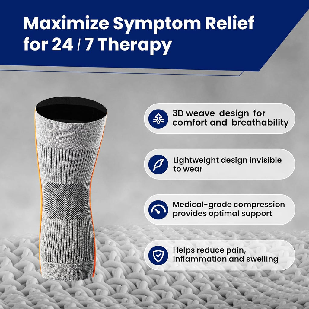 Compression Knee Brace for Women & Men – Knee Support Sleeve for ACL, MCL, Meniscus Pain Relief, Joint Swelling &