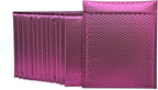 ProLine Matte Metallic Bordeaux Wine Red Bubble Padded Mailers Extra Wide #0 6x10 Inch Self Seal Padded Envelopes (25)