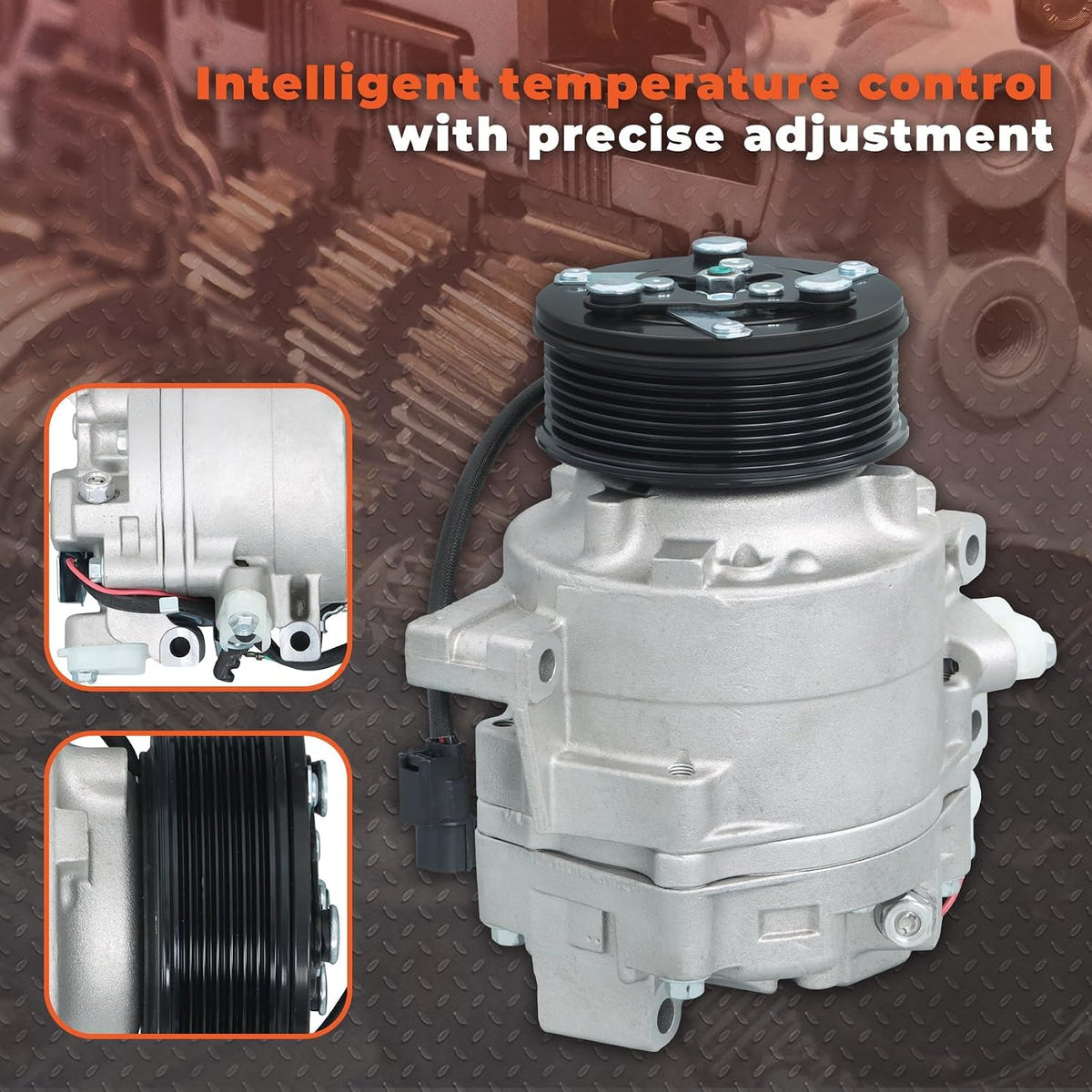 labwork AC Compressor Replacement for Honda Civic 2006 2007 2008 2009 2010 2011 1.8L 38810RNAA02 CO 4918AC