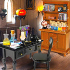 54 Pcs 1:12 Scale Mini Magic House Kit Halloween Miniatures