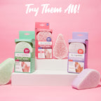Body Wash in a 20+ Wash Sponge, Sea Salt, 3 Count
