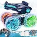 Amphibious Remote Control Car, 4WD RC Cars for Boys Age 8-12 with Water Gun, Remote Control Boat for Kids, 2.4 GHz