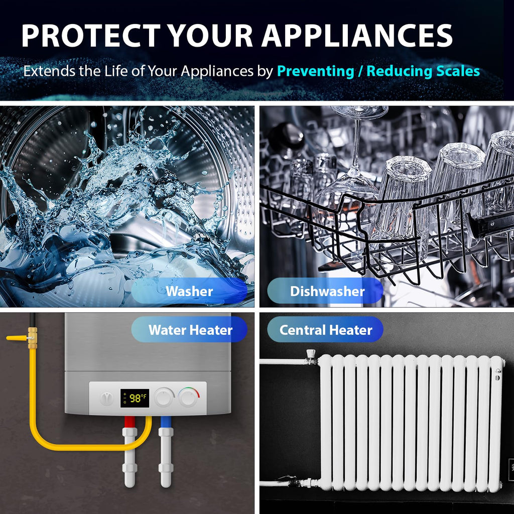 EDV2 Whole House Electronic Water Descaler, Salt-Free System
