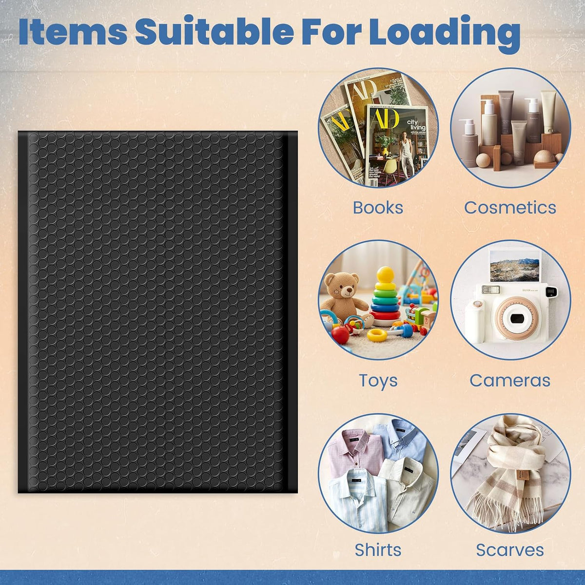 Bubble Mailers 10x13 Inch Black 25 Pack Padded Envelopes