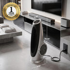 Oscillating Tower Fan with Remote Control, 3-Speed, Silver TF88S