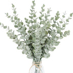 18pcs Eucalyptus Stems Artificial Eucalyptus Leaves Stems
