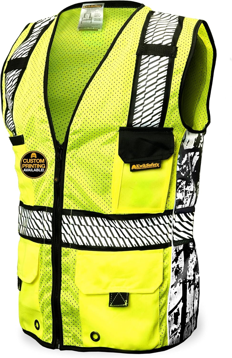 RoadBOSS Econ & Premium Safety Vest Class 2 ANSI OSHA