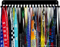Premium Medal Display Hanger Never Give Up with 20 Hooks,Medal Hanger Display For Wall with 16inchL,race medal