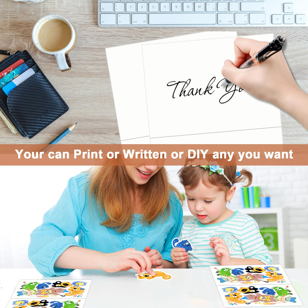 Half Sheet Labels, 2 per Sheet, 1500 Sheets, 3000 Labels, 8.5" x 5.5" Size