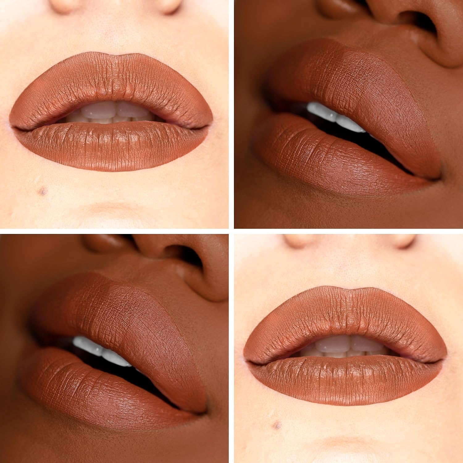 Vegan Lip Kit, with Straight Livin' Lip Liner, Naturalista Liquid Matte Lipstick, and Extra Non-Sticky Lip Gloss, 3