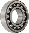 SKF 1206 ETN9/C3 Double Row Self-Aligning Bearing, ABEC 1 Precision, Open, Plastic Cage, C3 Clearance, Metric, 30mm Bore, 62mm OD, 16mm Width