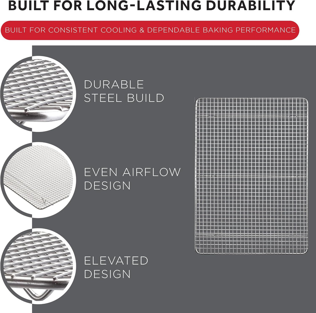 Full Size Full-size Stainless Steel Sheet Pan Grate