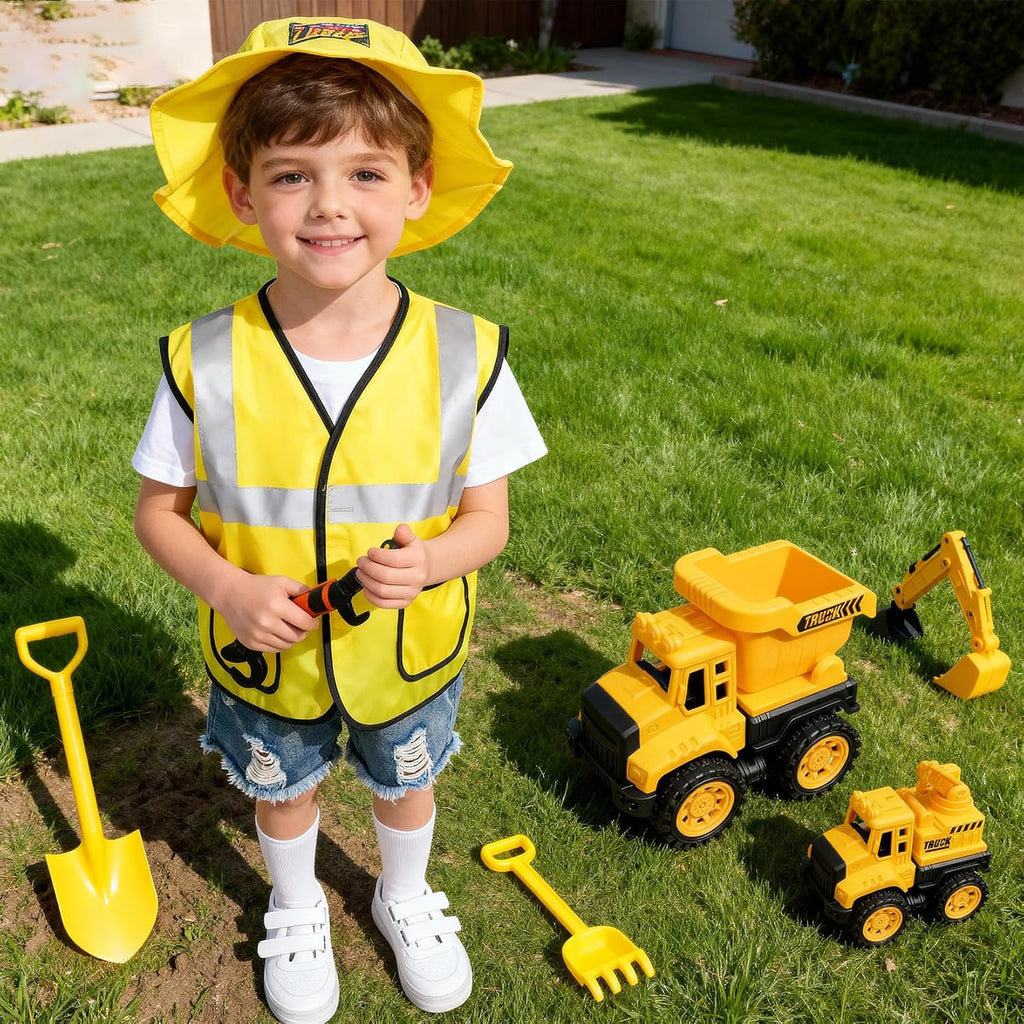 Toddler Dress Up Clothes, Kids Dress Up Clothes for Boys Girls 3-6 | Career Day Costumes with Police Officer