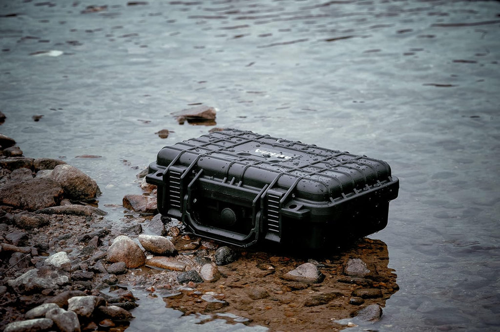 Portable All Weather Waterproof Protective Hard Case, Small Camera Case,Dry Case with Customizable Foam,Fit Use of