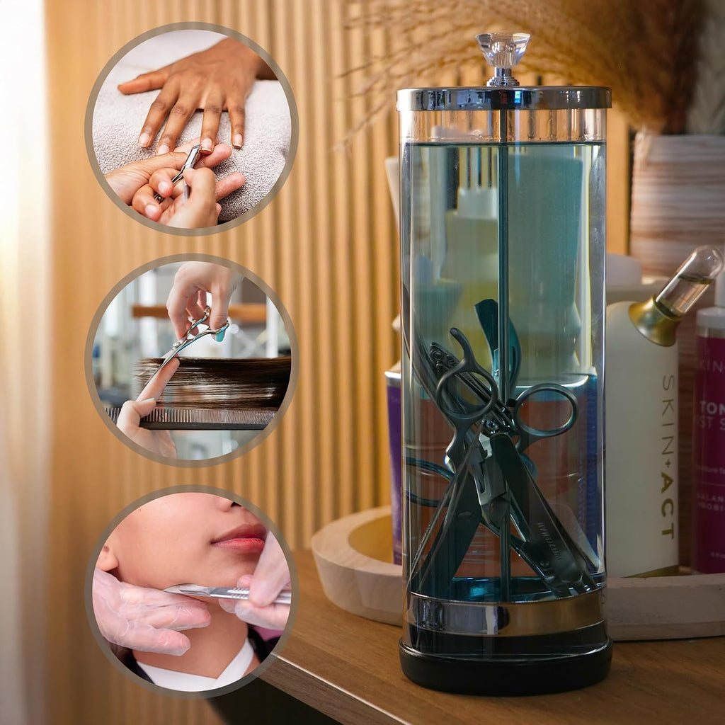 Disinfectant Jar Disinfecting tray Professional Grade
