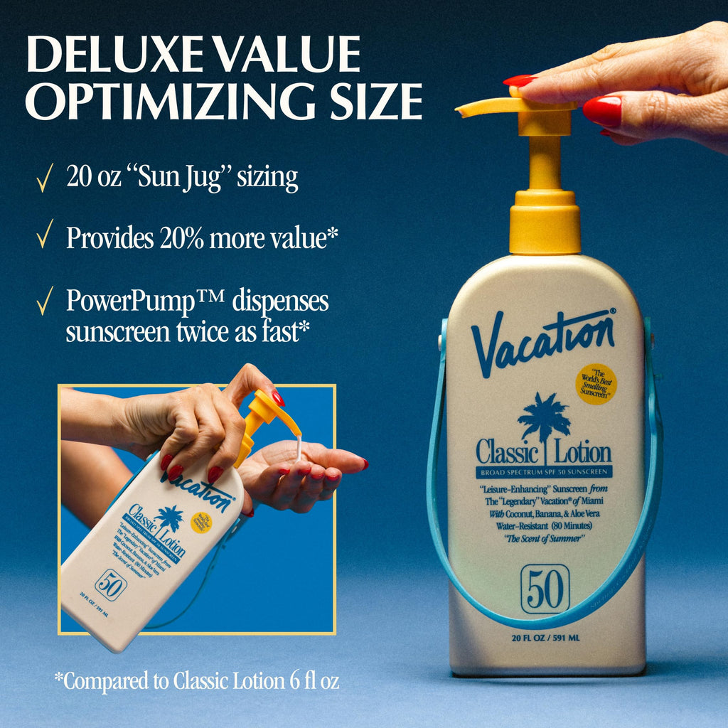 Classic SPF 50 Sunscreen Lotion, 20 Fluid Ounces