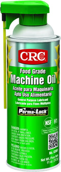CRC Food Grade Machine Oil Spray - NSF H1, Multi-Purpose Lubricant - 11 oz