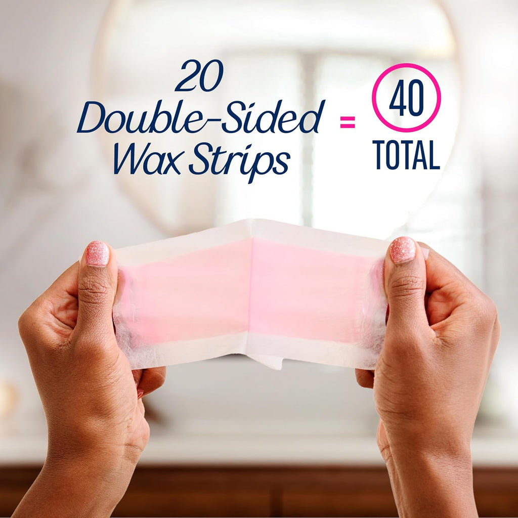 Ready-To-Use Waxing Kit For Women | Wax Strips For Body Hair Removal, Wax Kit For Ingrown Hair Treatment, Personal