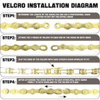 Multi-Speed Bike Chain 6/7/8 Speed for Road & Mountain Bikes