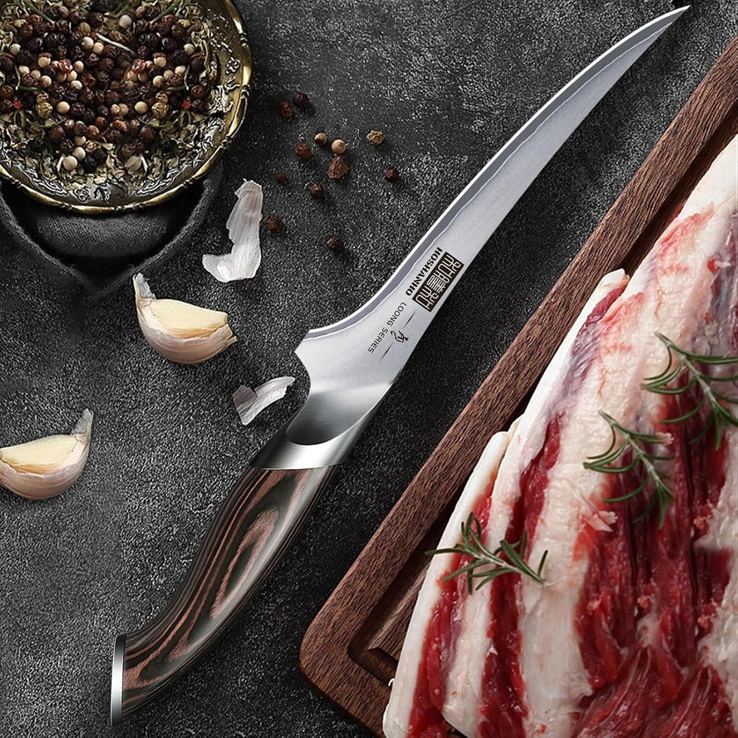 Fillet Knife 7 Inch, Super Sharp Japanese Fish Boning Knife