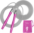Jump Rope, High Speed Weighted Jump Rope - Premium Quality Tangle-Free - Self-Locking Screw-Free Design - Jump Ropes