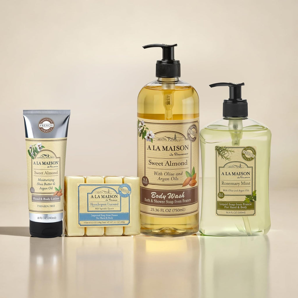 Sweet Almond Natural Hand Wash Made with Essential Oils