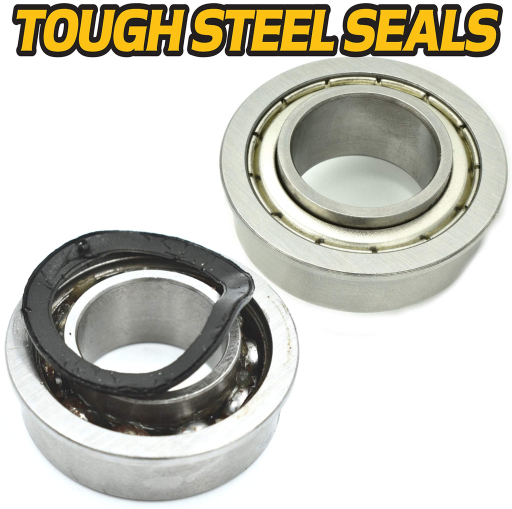 4-Pack Front Wheel Bushing to Bearing Conversion Kit for Craftsman