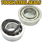 4-Pack Front Wheel Bushing to Bearing Conversion Kit for Craftsman