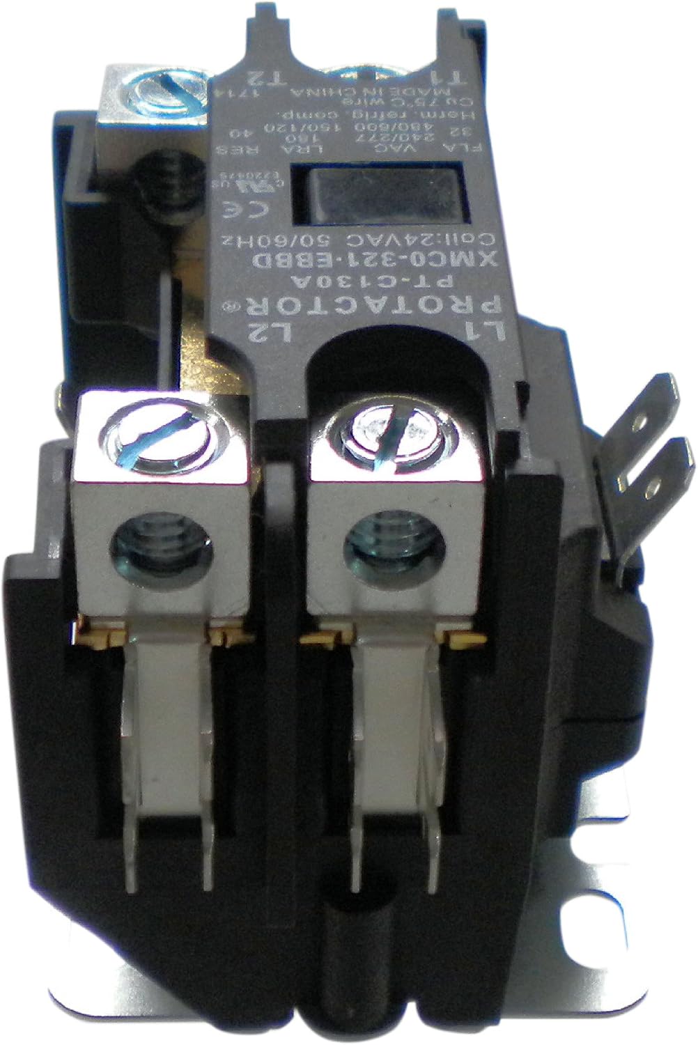 1 Pole 32 AMP Heavy Duty Enclosed AC Contactor | Replaces Virtually All Residential 1 Pole Models Rated at 32 Amps or