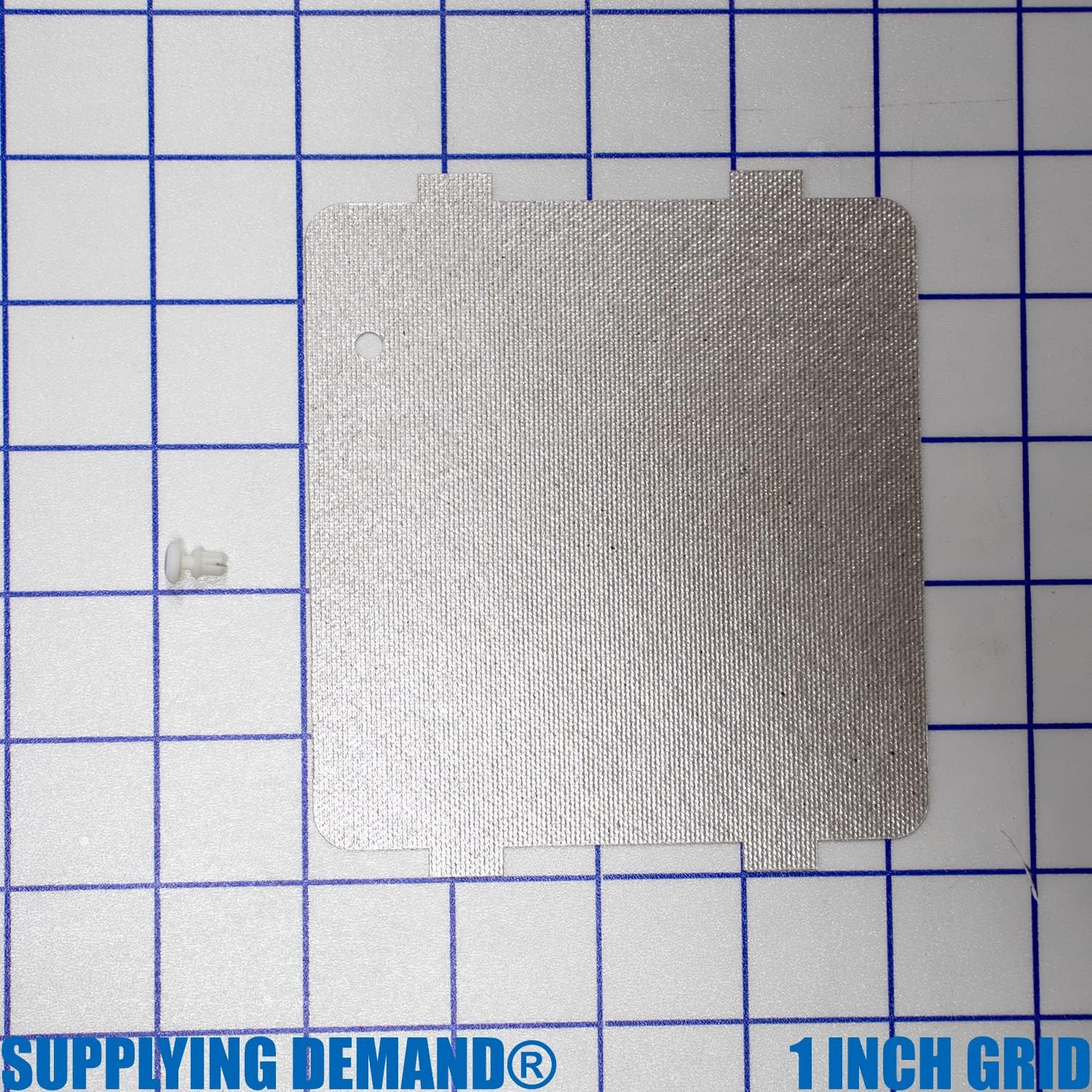 WB34X21610 WB03X27704 Microwave Waveguide Cover Replacement with Locking Button Pin
