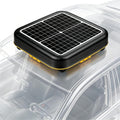 Automatic Retractable Car Cover with Remote, Car Cover Waterproof All Weather, Roof-Mounted Solar Charging Cover for