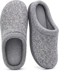 Women's Knit Memory Foam Slippers Warm Soft House Anti-Slip Shoes | Slip-on,Machine-washable,Indoor,Outdoor